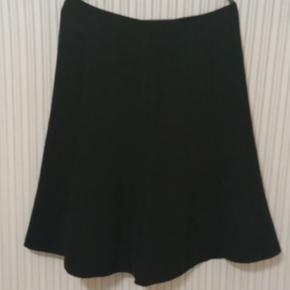 George Black Skirt With Flare  Sz 16
